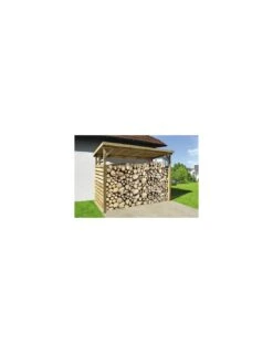 Abri Bûches Ou Range Poubelles WEKA 663 B En Bois Traité
