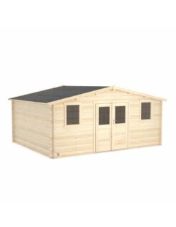 Abri De Jardin Juno 17.6 M² En Bois Massif 28 Mm