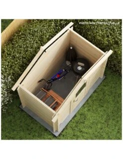 Abri De Jardin Juno 2.8 M² En Bois Massif 19 Mm -Barbecue Soldes abri de jardin juno 28 m en bois massif 19 mm 3