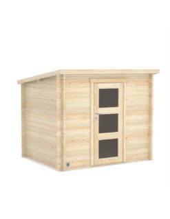 Abri De Jardin Juno Modern 4 M² En Bois Massif