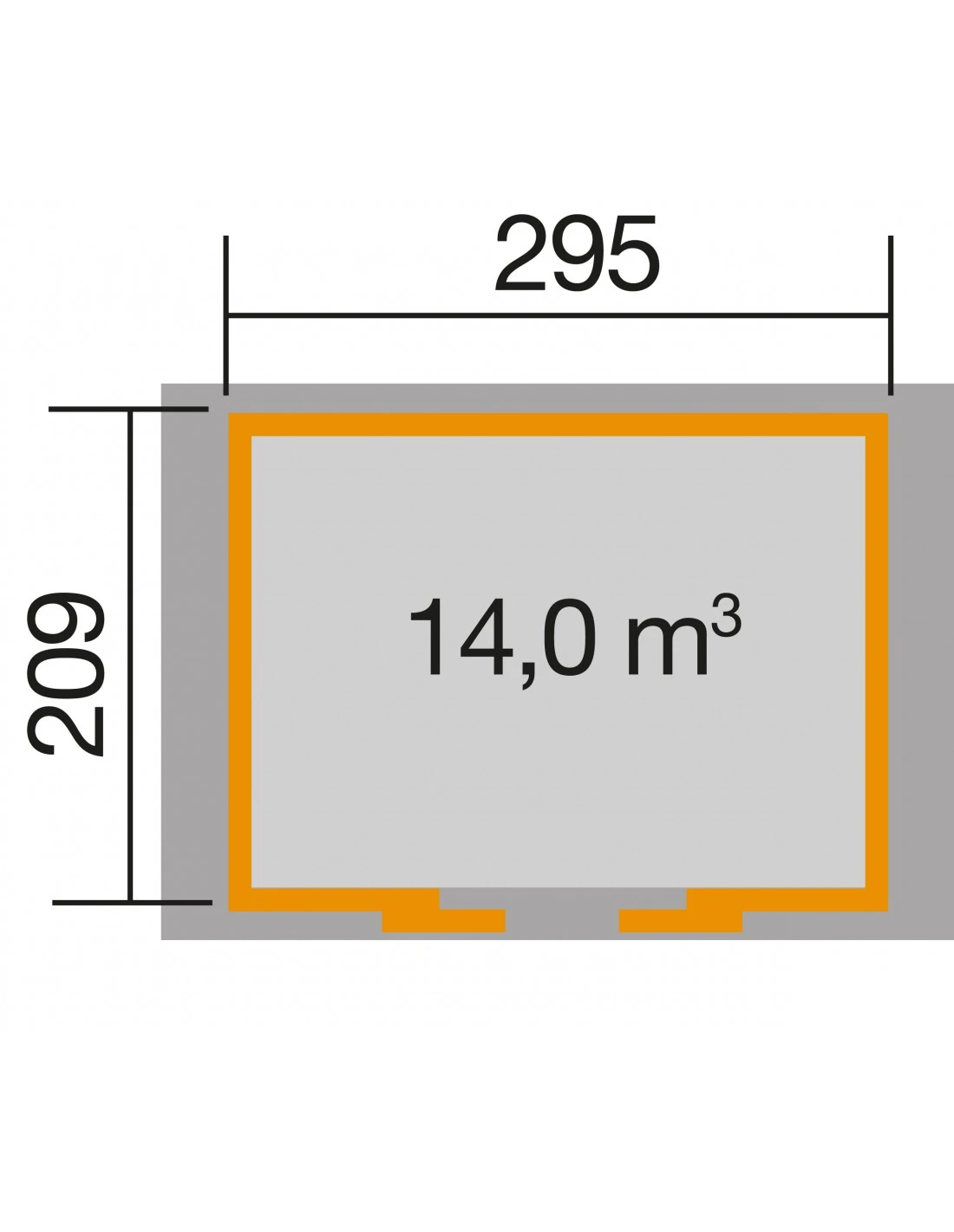 Abri De Jardin WEKA 228 De 6.2 M² Au Choix En Bois Massif 21 Mm 2 Abri De Jardin WEKA 228 De 6.2 M² Au Choix En Bois Massif 21 Mm - Image 2