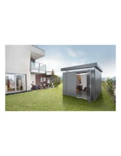 Abri/garage CasaNova Isolé Largeur 4m BIOHORT -Barbecue Soldes abrigarage casanova isole largeur 4m biohort 5