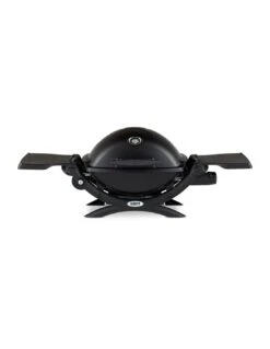 Barbecue Soldes 15 Barbecue à Gaz Weber Q 1200 Noir Avec Tablettes