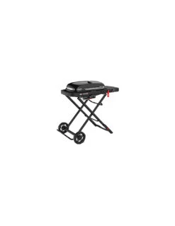 Barbecue Soldes -Barbecue Soldes barbecue a gaz weber traveler stealth noir avec chariot noir 1