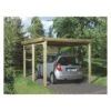 Carport WEKA 617 De 16.5 M² Traitée Autoclave