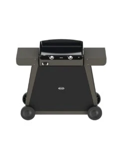 Combo Plancha Bergerac 60 Gris Sur Chariot - ENO