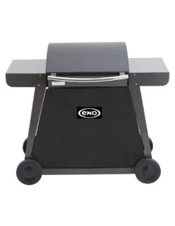 Combo Plancha Bergerac 60 Gris Sur Chariot - ENO -Barbecue Soldes combo plancha bergerac 60 gris sur chariot eno 4