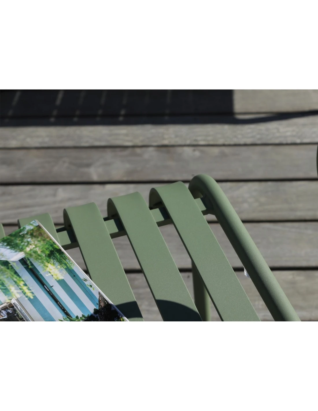 Fauteuil Vero En Aluminium Coloris Au Choix - Amande 3 Fauteuil Vero En Aluminium Coloris Au Choix - Amande - Image 3