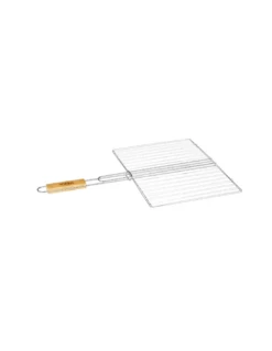 Grille Double De Barbecue 30 X 40 Cm