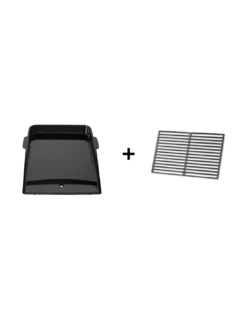 Barbecue Soldes 28 Kit Plancha + Grille Pour Genesis II - 3 Brûleurs - Weber