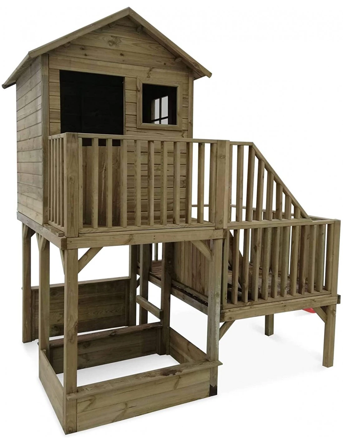 Maisonnette HUBERT Sur Pilotis Avec Bac à Sable 2 Maisonnette HUBERT Sur Pilotis Avec Bac à Sable - Image 2