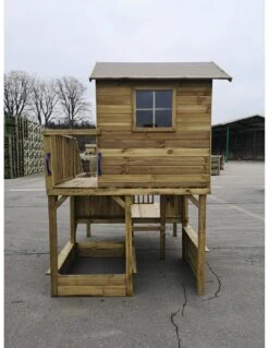 Maisonnette HUBERT Sur Pilotis Avec Bac à Sable 14 Maisonnette HUBERT Sur Pilotis Avec Bac à Sable -Barbecue Soldes maisonnette hubert sur pilotis avec bac a sable 4