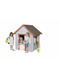 Maisonnette Little -Barbecue Soldes maisonnette little en bois massif traite de 15 mm 2