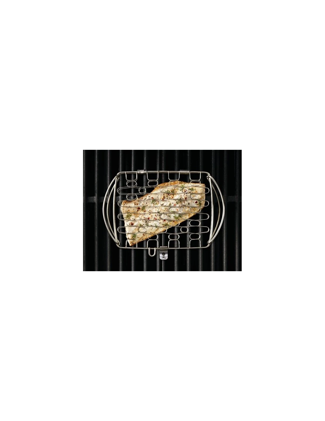 Panier à Poisson - Petit Modèle, Acier Inoxydable - Weber 2 Panier à Poisson - Petit Modèle, Acier Inoxydable - Weber - Image 2