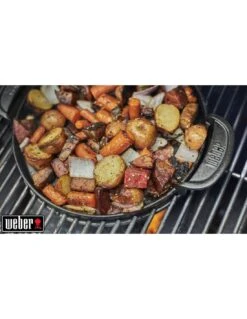 Plancha Fonte D'acier Pour Gourmet BBQ System - Weber -Barbecue Soldes plancha fonte d acier pour gourmet bbq system weber 12