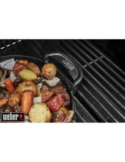 Plancha Fonte D'acier Pour Gourmet BBQ System - Weber -Barbecue Soldes plancha fonte d acier pour gourmet bbq system weber 13