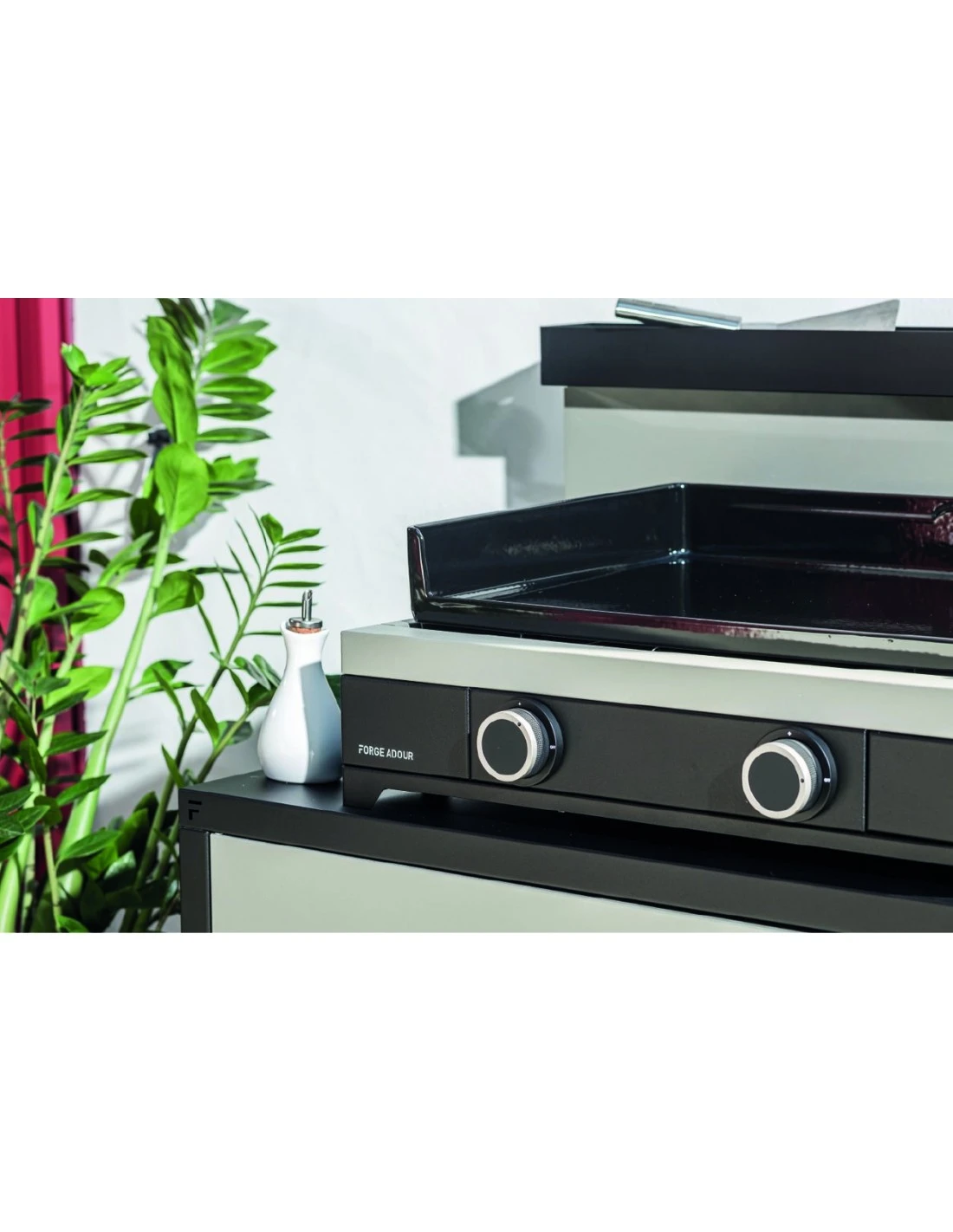 Plancha Modern G60 à Gaz Acier Noir Et Gris Clair - Forge Adour 5 Plancha Modern G60 à Gaz Acier Noir Et Gris Clair - Forge Adour - Image 5