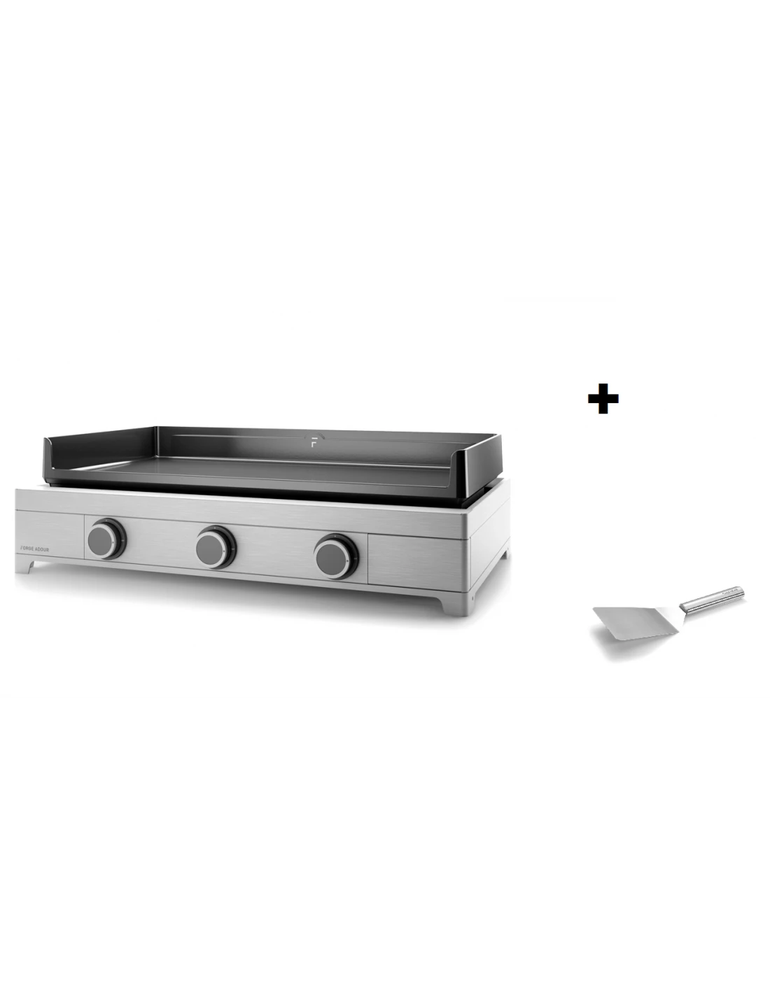 Plancha Modern G75 Inox à Gaz - Forge Adour 1 Plancha Modern G75 Inox à Gaz - Forge Adour