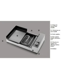 Plancha Premium G 60 Inox à Gaz - Forge Adour 11 Plancha Premium G 60 Inox à Gaz - Forge Adour -Barbecue Soldes plancha premium g 60 inox a gaz forge adour 5