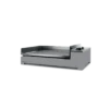 Plancha Premium G60 A NG Gaz Acier Noir Et Gris
