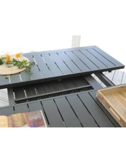 Table De Jardin Barcelona Carrée Extensible L.100/145 X P.145 Cm 14 Table De Jardin Barcelona Carrée Extensible L.100/145 X P.145 Cm -Barbecue Soldes table de jardin barcelona carree extensible l100145 x p145 cm 4