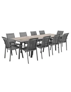 Table De Jardin Extensible Pavane 10 Personnes - Pécan 9 Table De Jardin Extensible Pavane 10 Personnes - Pécan -Barbecue Soldes table de jardin extensible pavane 10 personnes pecan 3