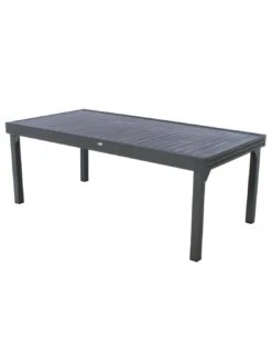Table De Jardin Piazza Extensible 10 Places - Aluminium Graphite -Barbecue Soldes table de jardin piazza extensible 10 places aluminium 5