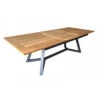 Table Extensible Agira 180/240x100 ALU/TECK - Graphite/Teck