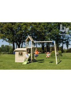 Tour De Jeux Lockout+Swing Module Et Toboggan